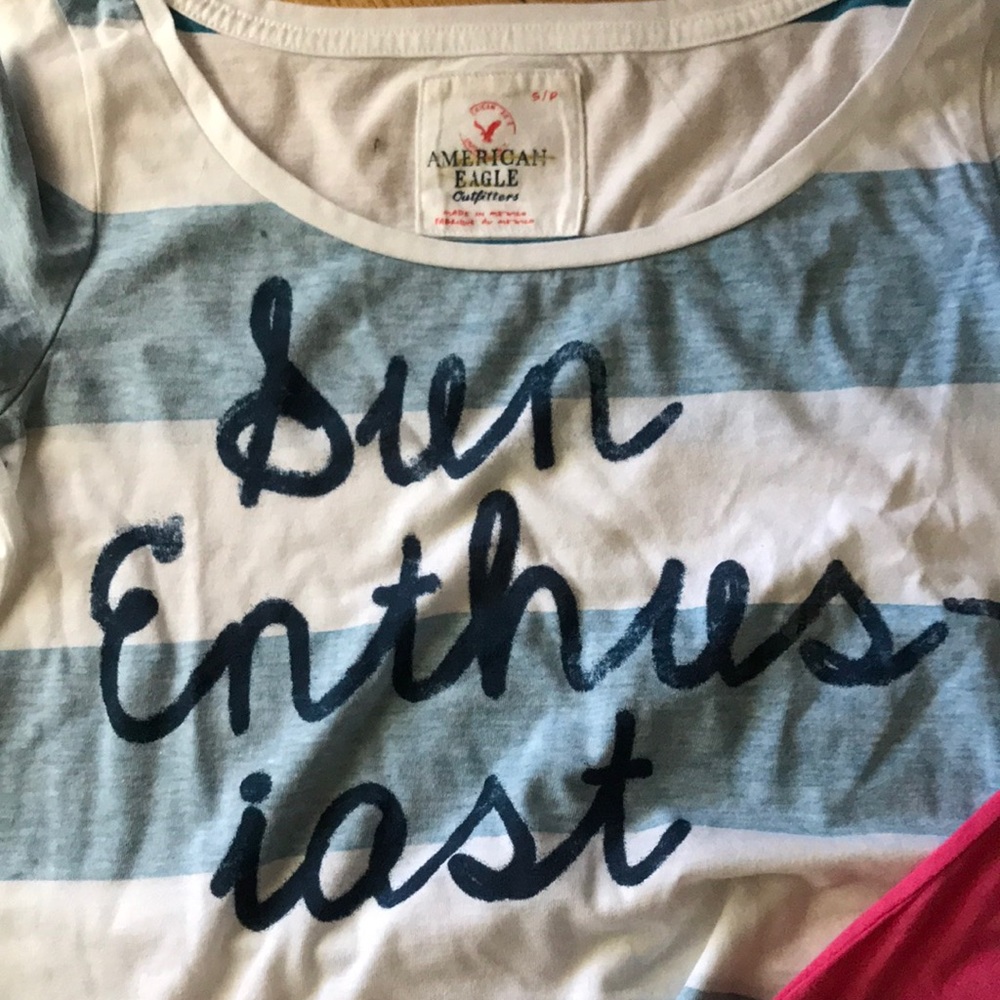 AMERICAN EAGLE crop summer tee